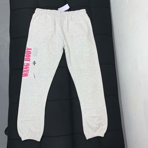 Alexander wang adidas graphic joggers